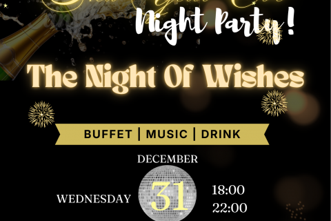 RING IN 2026 WITH A PREMIUM NEW YEAR'S EVE BUFFET!